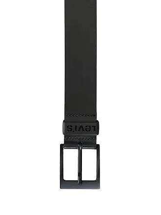 LEVI'S® | Cinturón de cuero ASHLAND METAL | schwarz